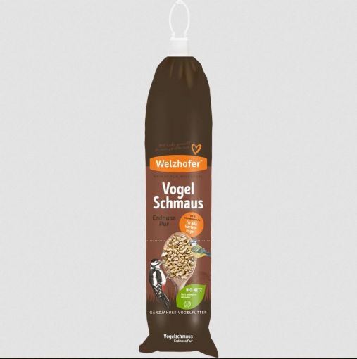 Welzhofer Bird Vogel Schmaus Erdnuss pur 500g (Menge: 12 je Bestelleinheit)