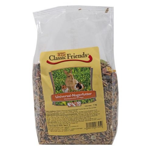 Classic Friends Universal Nagerfutter 1kg (Menge: 5 je Bestelleinheit)