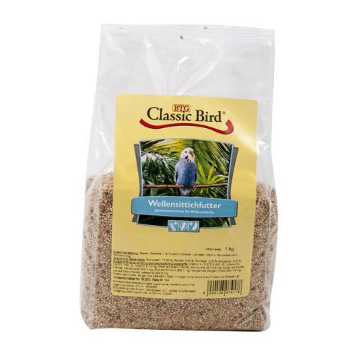 Classic Bird Wellensittichfutter 1kg (Menge: 5 je Bestelleinheit)