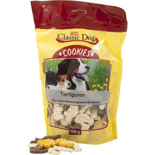 Classic Dog Snack Cookies Tierfiguren 500g