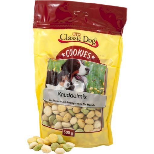 Classic Dog Snack Cookies Knuddelmix 500g