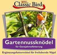 Classic Bird Garten Nussknödel 6 Stück auf Tablett (Menge: 16 je Bestelleinheit)