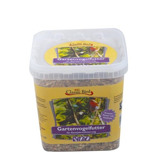 Classic Bird Gartenvogelfutter mit Insekten 3kg Eimer