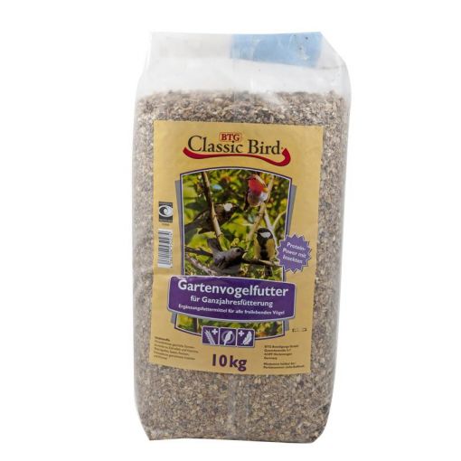 Classic Bird Gartenvogelfutter mit Insekten 10kg