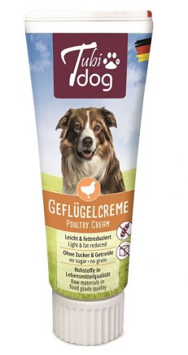 Tubi Dog Delikatess - Geflügelcreme 75g Tubi Dog Delikatess - Geflügelcreme 75g