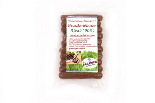 Keksdieb Hunde-Wiener Rind 180g