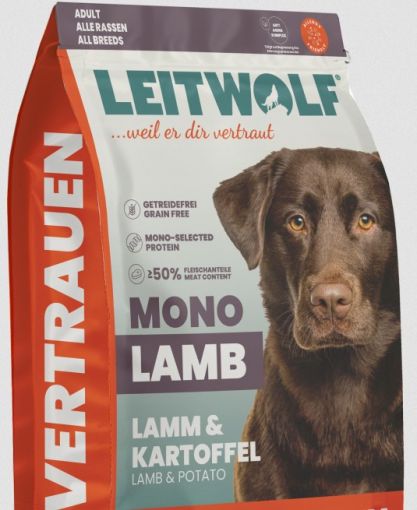 Leitwolf Mono Adult Lamm & Kartoffel Probe 40g (Menge: 40 je Bestelleinheit) Leitwolf Mono Adult Lamm & Kartoffel Probe 40g (Menge: 40 je Bestelleinheit)