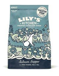 Lilys Kitchen Dog Salmon Supper with Sweet Potatoes, Peas & Dill 2.5kg