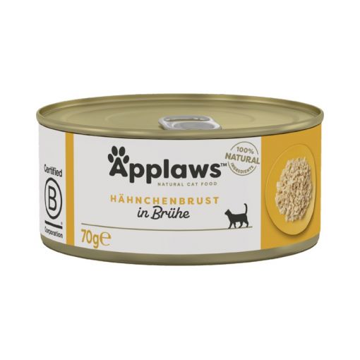 Applaws Cat Nassfutter Dose Hühnchenbrust 70 g (Menge: 24 je Bestelleinheit)