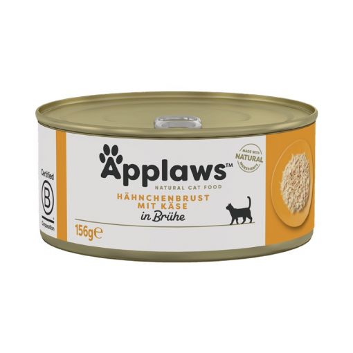 Applaws Cat Nassfutter Dose Hühnchenbrust & Käse 156 g (Menge: 24 je Bestelleinheit)