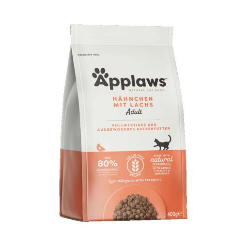 Applaws Cat Trockenfutter Hühnchen & Lachs 400 g