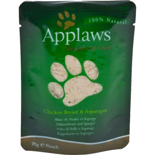 Applaws Cat Nassfutter P.B. mit Hühnchenbrust & Spargel 70 g (Menge: 12 je Bestelleinheit)