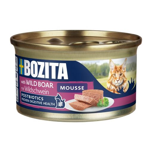 Bozita Cat Dose Mousse Wildschwein 85g (Menge: 12 je Bestelleinheit)