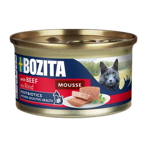 Bozita Cat Dose Mousse Rind 85g (Menge: 12 je Bestelleinheit)