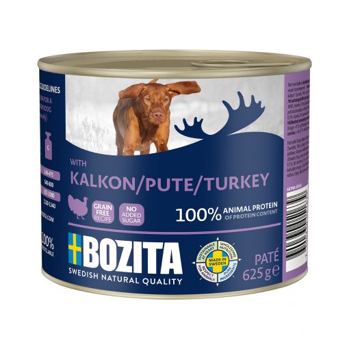 Bozita Paté mit Pute 625 g (Menge: 6 je Bestelleinheit)