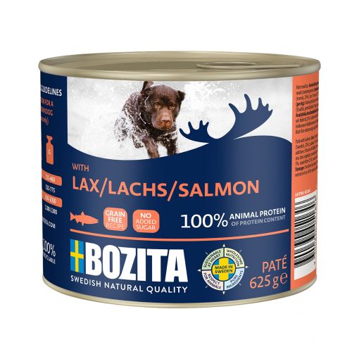 Bozita Paté mit Lachs 625 g (Menge: 6 je Bestelleinheit)