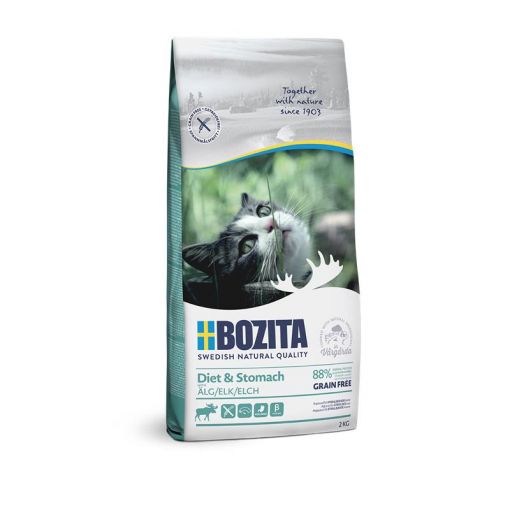 Bozita Cat Diet & Stomach Grain free Elk 2 kg