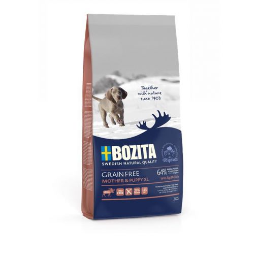 Bozita Grain Free Mother & Puppy XL mit Elch 2 kg