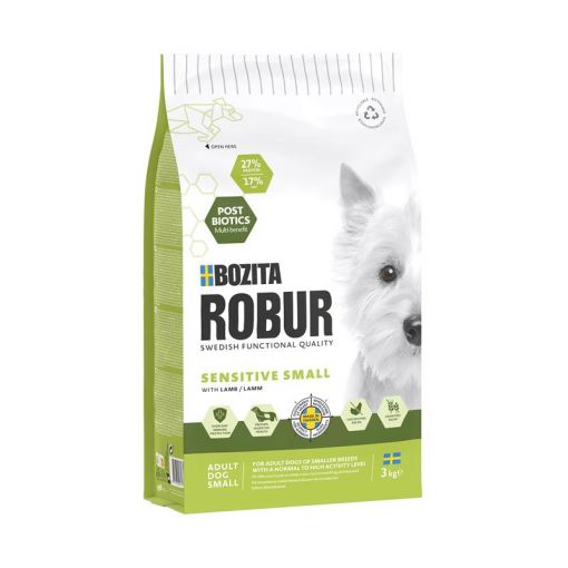 Bozita Robur Adult Small Breed Sensitive Lamm 3kg