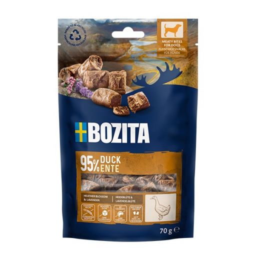 Bozita Snacks Meaty Bites Ente Single-Protein 70 g