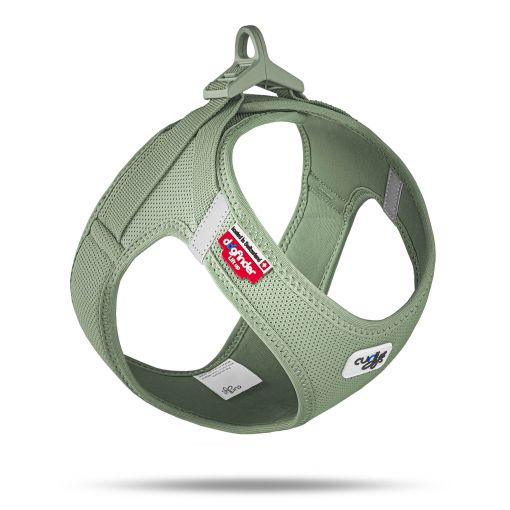 Curli Clasp Vest Geschirr Air-Mesh Olive M Curli Clasp Vest Geschirr Air-Mesh Olive M