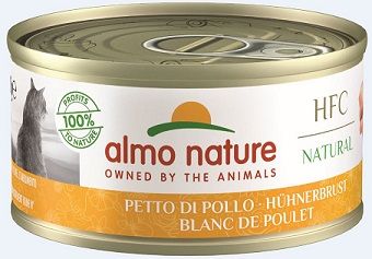 Almo Nature HFC Natural Hühnerbrust 70g (Menge: 24 je Bestelleinheit)