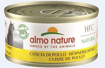 Almo Nature HFC Natural Hühnerschenkel 70g (Menge: 24 je Bestelleinheit)