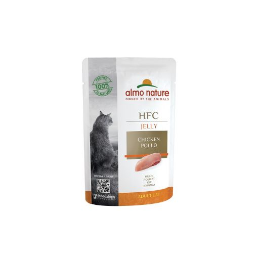 Almo Nature HFC Jelly mit Huhn 55 g (Menge: 24 je Bestelleinheit)