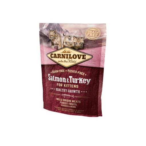 Carnilove Cat Kitten Salmon & Turkey 400g