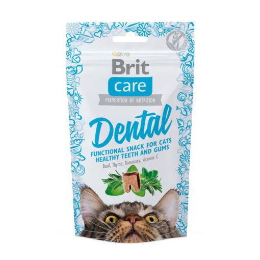 Brit Care Cat Snack Dental 50 g