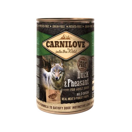Carnilove Dog Dose Adult Duck & Pheasant 400 g (Menge: 6 je Bestelleinheit)