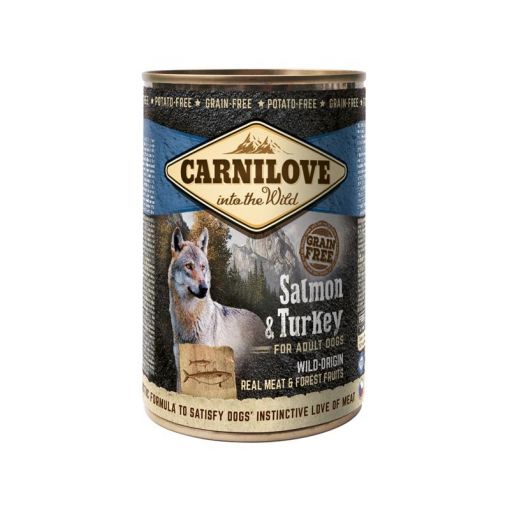 Carnilove Dog Dose Adult Salmon & Turkey 400g (Menge: 6 je Bestelleinheit)