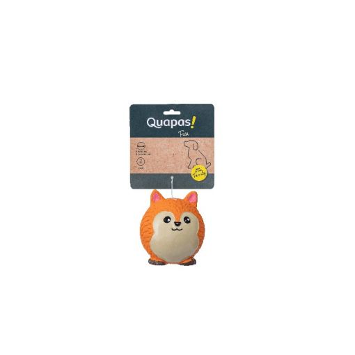 Quapas Dog Toy Fun Latex Cute Fox