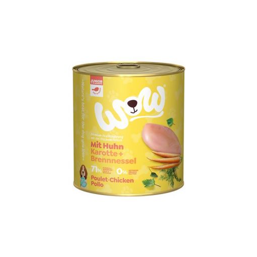 Wow Dog Dose Junior Huhn 800g (Menge: 6 je Bestelleinheit)