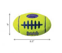 KONG Airdog Squeaker Football Large
