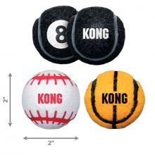 KONG Sport Balls Small 3er Pack Sortiert