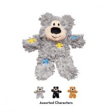 KONG Cat Softies Patchwork Bear Sortiert