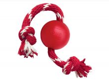 KONG Ball With Rope Small