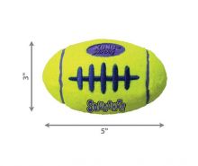 KONG Airdog Squeaker Football Medium