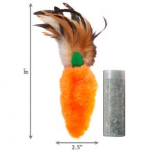 KONG Cat Refillables Carrot mit Feather Top