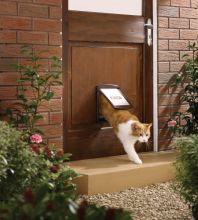 PetSafe 2-Wege Haustiertür Original S braun