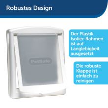 PetSafe 2-Wege Haustiertür Original M weiß