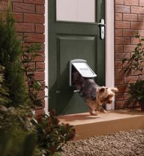 PetSafe 2-Wege Haustiertür Original S silber