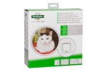 PetSafe Katzenklappe mit manueller Verriegelung weiß