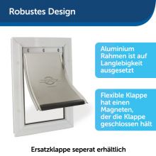 PetSafe Aluminium-Haustiertür XL