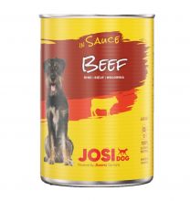 JosiDog Beef in Sauce 415 g (Menge: 12 je Bestelleinheit)
