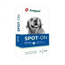 Amigard Spot-on Hund für Hunde über 15kg 3x4 ml