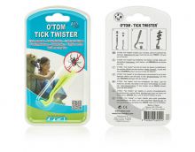 Tick Twister by OTom Zeckenhaken 2 St&uuml;ck Farbe gr&uuml;n in Blisterverpackung