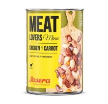 Josera Meat Lovers Menu Chicken with Carrot 400 g (Menge: 6 je Bestelleinheit)