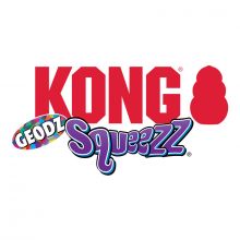 KONG Squeezz Geodz Large 2er Pack Sortiert